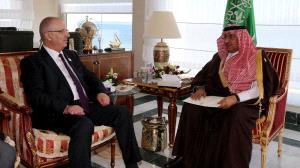 الحمد الله يبحث مع ولي العهد السعودي عددا من القضايا ذات الاهتمام المشترك