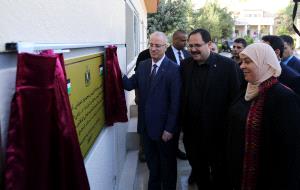 الحمد الله يطلق العام الدراسي الجديد ويفتتح الفرع الجديد لجامعة خضوري برام الله