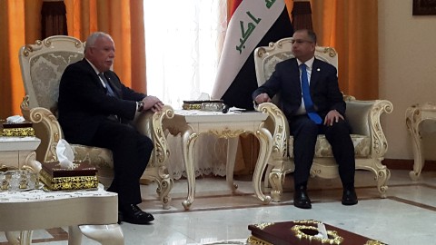 المالكي يلتقي رئيس البرلمان العراقي