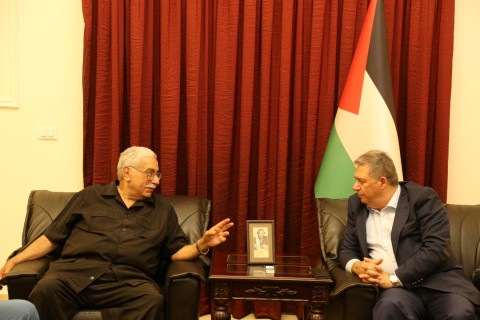 دبور يلتقي منسق اللجان والروابط الشعبية والحملة الاهليه بشور