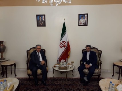 دبور يلتقي سفير الجمهورية الاسلامية الايرانية في لبنان