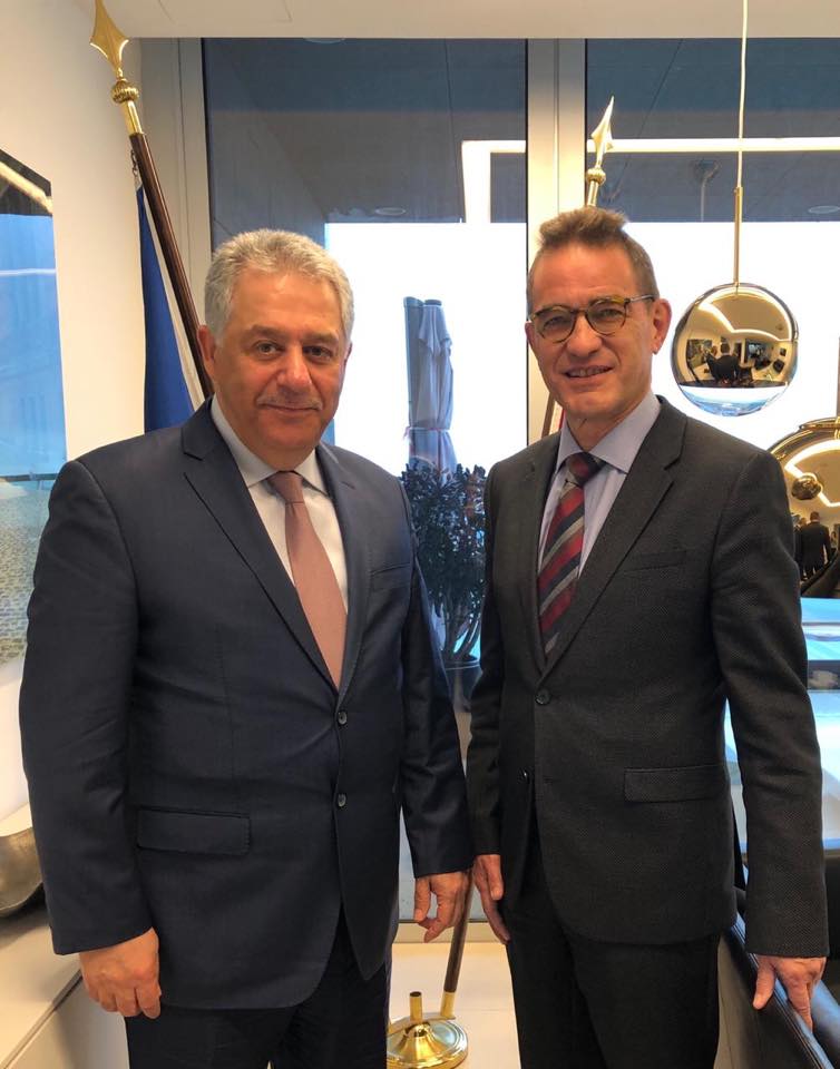 دبور يلتقي السفير الالماني في لبنان
