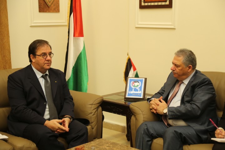 دبور يلتقي السفير الفرنسي في لبنان
