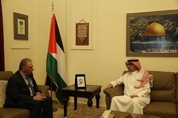 السفير دبور يستقبل السفير السعودي في لبنان
