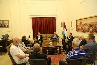 السفير دبور يستقبل وفداً من حزب طليعة لبنان العربي الاشتراكي