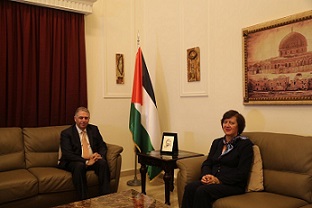 السفير دبور يستقبل المنسقة الخاصة للامم المتحدة في لبنان