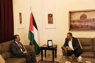 السفير دبور يستقبل السفير الجزائري في لبنان