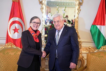 الرئيس يستقبل رئيسة الحكومة التونسية