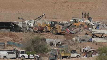 الاحتلال يهدم مسكنين في الجفتلك شمال أريحا