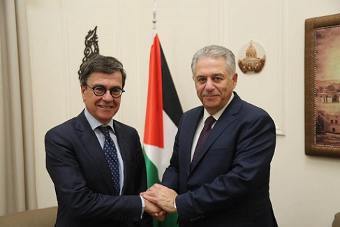 دبور يلتقي سفير بلجيكا في لبنان
